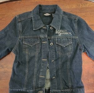 NWOT Women`s Harley Davidson Jean Jacket